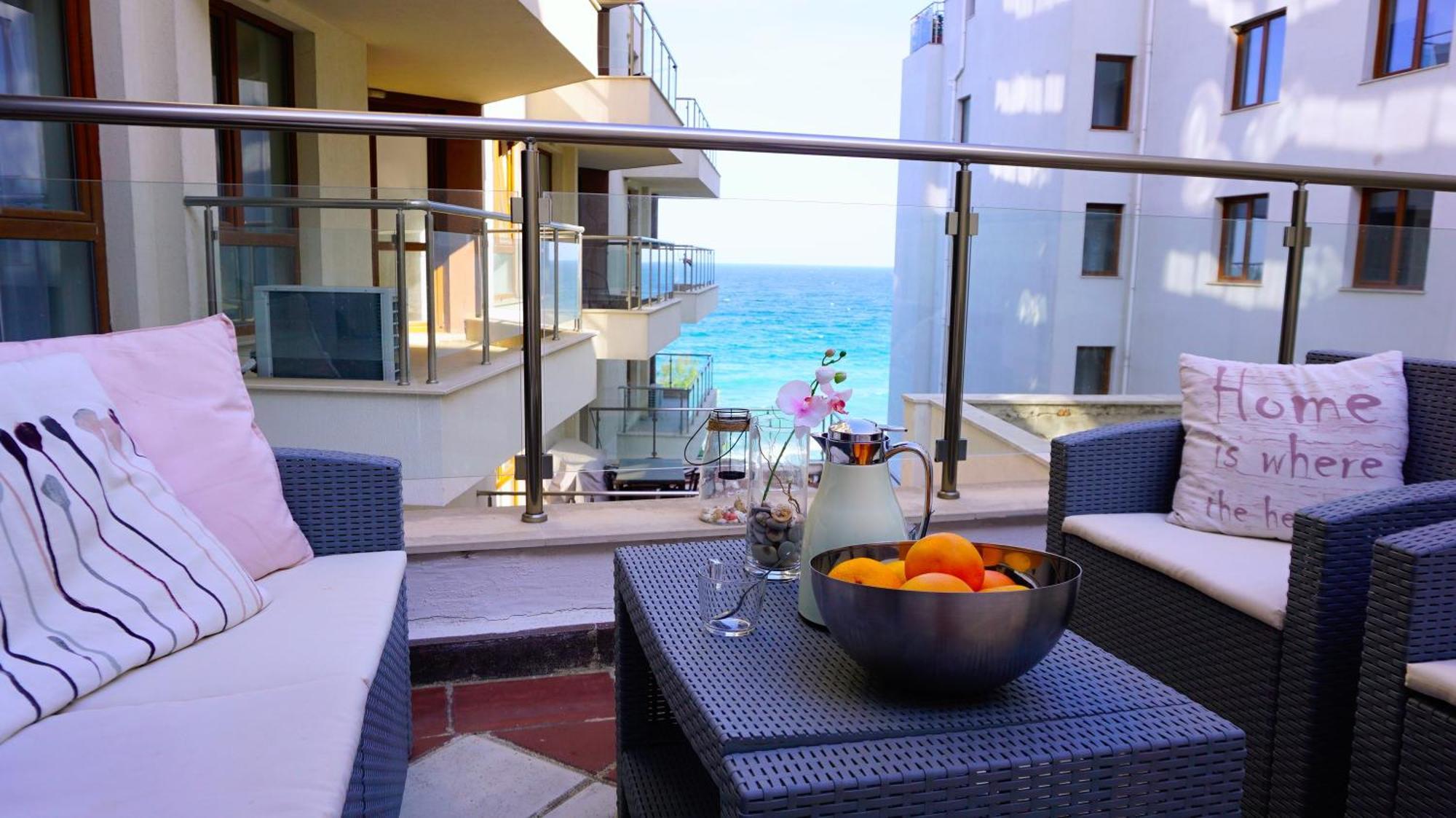 Апартаменти Бяла Клиф На Плажа - Apartments Byala Cliff First Line Luaran gambar